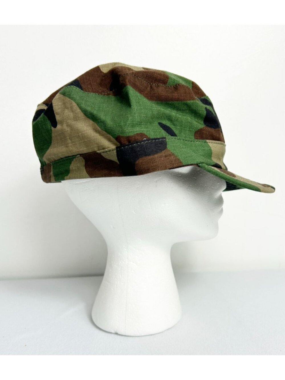 Propper Woodland Camo Military Style Patrol Cap Fatigue Hat - Sz XL - Picture 3 of 7